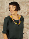Jangali Opaque Recycled Glass Bead Necklace
