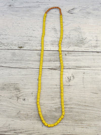 Jangali Opaque Recycled Glass Bead Necklace