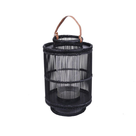 Tall Seagrass Basket with Handles Small