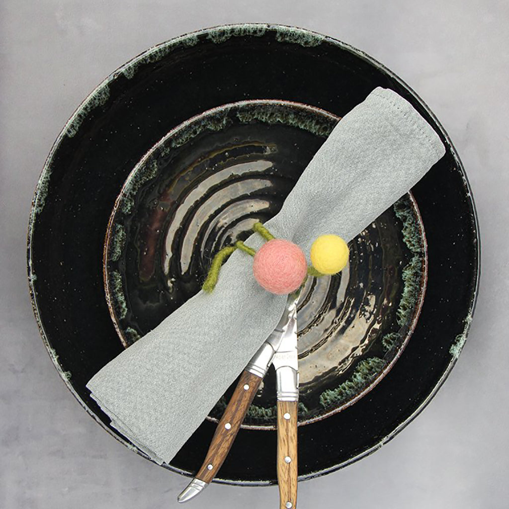 Felted Wool Flower Small