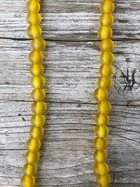 Jangali Translucent Recycled Glass Bead Necklace