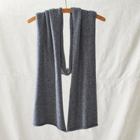 NACNU Classic Unisex Luxury Soft Merino Wool Scarf / Dark Grey