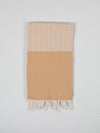 Nordic Dot Turkish Hammam Towel - Mustard