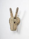 Mini Woven Animal Head Donkey