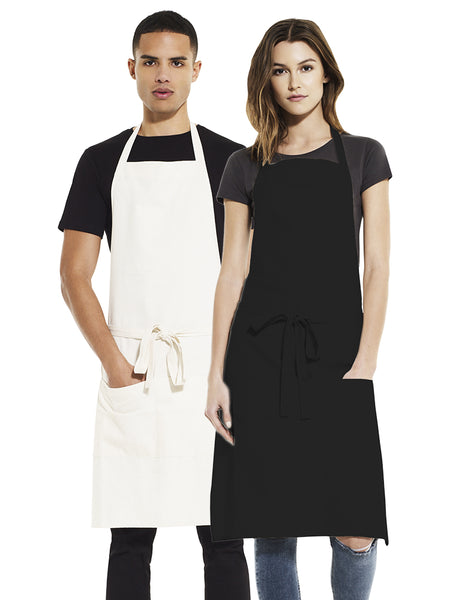 Earthpositive Unisex short apron with pockets