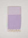 Nordic Dot Turkish Hammam Towel - Lilac