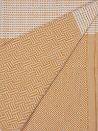 Nordic Dot Turkish Hammam Towel - Mustard