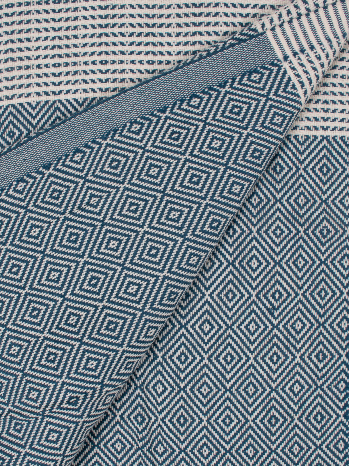 Nordic Dot Turkish Hammam Towel - Indigo