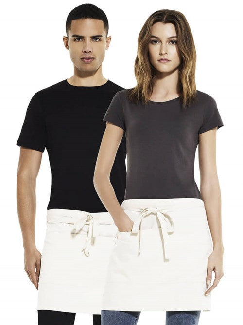 Salvage Unisex short apron with pockets