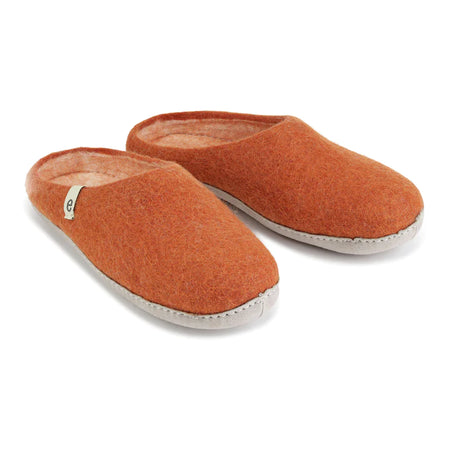 Felted Wool Slipper Shoes