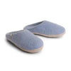 Wool Slippers Felted Mule Light Blue EGOS Copenhagen