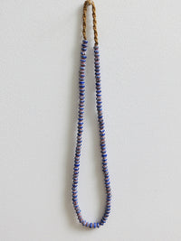 Jangali Pattern Recycled Glass Bead Necklace