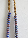 Jangali Pattern Recycled Glass Bead Necklace