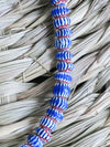 Jangali Pattern Recycled Glass Bead Necklace