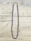Jangali Pattern Recycled Glass Bead Necklace