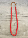 Jangali Opaque Recycled Glass Bead Necklace