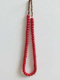 Jangali Opaque Recycled Glass Bead Necklace
