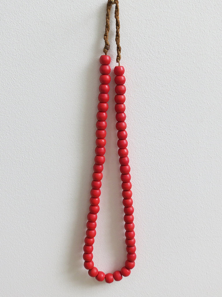 Jangali Opaque Recycled Glass Bead Necklace