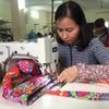 Vilasi Cotton Zip Shopper Bag