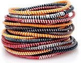 By The Fire - Recycled Flip Flop Bracelets (Set of 8)
