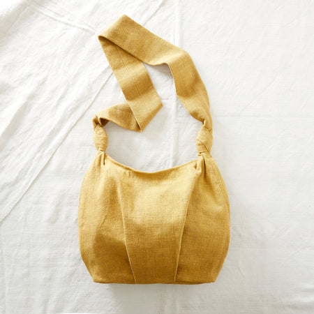 JOGI Vegan Cotton Everyday Shoulder Bag / Mustard Yellow