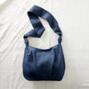 GYANI Vegan Cross Body Everyday Bag / Navy Blue