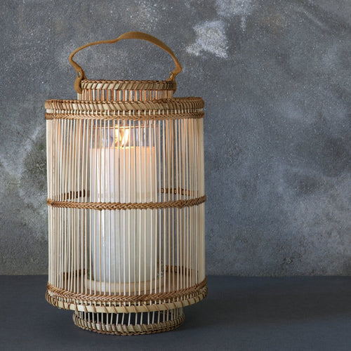 Ira Bamboo Lantern Natural Medium