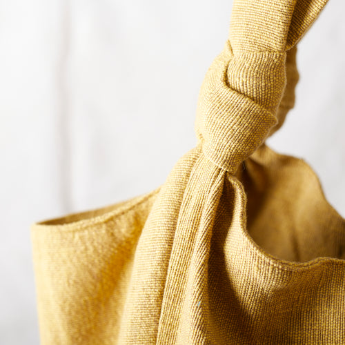 JOGI Vegan Cotton Everyday Shoulder Bag / Mustard Yellow