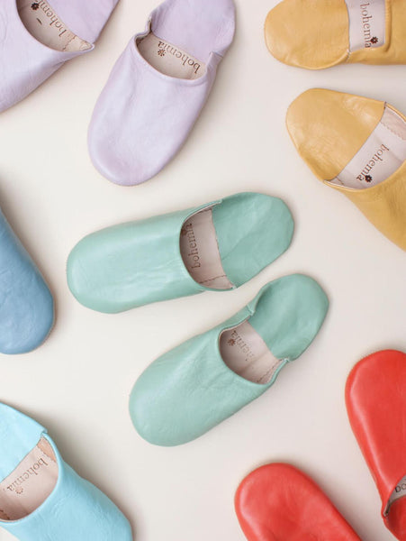 Moroccan babouche basic slippers clearance
