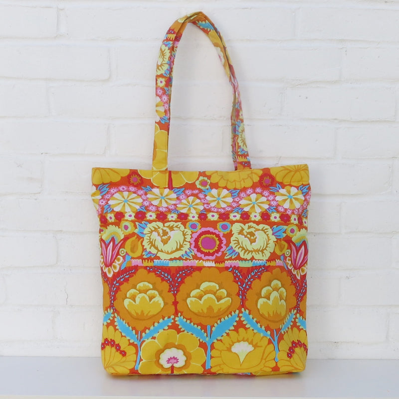 Vilasi Cotton Zip Shopper Bag
